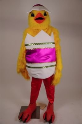 Screen Worn Disney Easter Chicken in Egg Mascot Costume National Treasure 2 COA