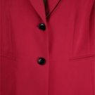 New Evan Picone Suit Pink and Black Plus Size 16W