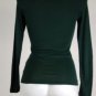 NWOT J Crew Fitted Tee Dark Green Long Sleeve Shirt Size XS