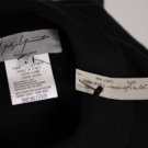New Yoji Yamamoto Pour Homme 100% Wool Black Jean Style Jacket Size L