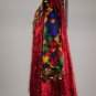 Drew Carey Show Mimi Bobeck Kathy Kinney Bright Red Tinsel Clown Dress COA