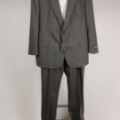 New Racquet Club 100% Wool Gray Suit 48R 42W