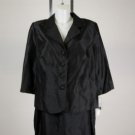 London Times Skirt Suit Charcoal Gray 18W 20W