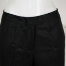 New Tahari Linen Black Pants Size 4P