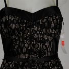 New Super Cute Babydoll Laundry Lace Black Dress 6