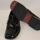 NWOB Brown Shoe Black Slip On Dress Shoes Size 10 1/2 M