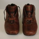 NWOB 310 Motoring Brown Luxury Leather Shoe Size US 16