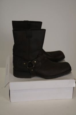 NIB New Size 13 Steve Madden Brown Leather Chopper Biker Ankle Boot