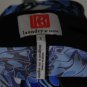 New Laundry by Design Blue Black Tunic Dress Size L & S