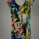 New Maggy London Multi Color Sun Dress Size 2 and 8