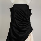 New Onyx Nite by Wendy Chaitin Strapless Black and White Dress Size 18W