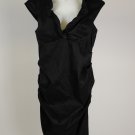 New Xscape Woman Black Form Fitting Mini Dress Plus Size 18W