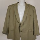 NWOT Lauren by Ralph Lauren Olive Color 100% Wool Size 60 Reg Blazer