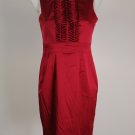 New Donna Ricco Petite Size 6 Red Wear To Work Sexy Dress