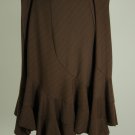 NWOT Sunney Leigh Plus Size Brown Skirt Size 18W