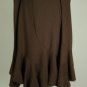 NWOT Sunney Leigh Plus Size Brown Skirt Size 18W