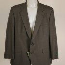 New Racquet Club Blazer 100% Wool Gray Plaid 44R Winston