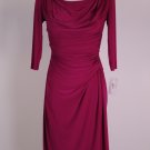 NWOT Jones New York Dress Petite Pink 3/4 Sleeve Size 2P