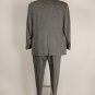 Brand New Gray 100% Wool Suit Size 44R 39 Waist