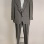 Brand New Gray 100% Wool Suit Size 44R 39 Waist