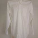 NWOT Brooks Brothers Slim Fit White 100% Cotton Dress Shirt Size 15 1/2 - 35