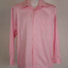 NWOT Forsyth of Canada Pink 100% Cotton Dress Shirt Size 16 34-35