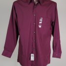 New Van Huesen Poplin Purple Dusty Rose Shirt Size 15 1/2 32-33 Medium