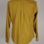 New Van Huesen Fitted Gold Leaf Dress Shirt Size 16 1/2 36-37 Large