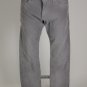 Levi's Slim Straight 514 Gray Grey Corduroy Size 30/32 Pants
