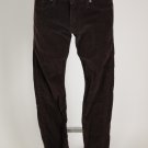Levi's Slim Straight 514 Burgundy Size 30/32 Corduroy Pants
