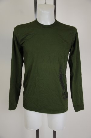 NWOT Be Present Long Sleeve Green T-Shirt Size Large L
