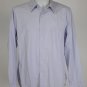 NWOT J Crew Blue and White Stripe X Large 100% Cotton Dress Shirt