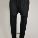NWOT Winter Silks Black 100% Silk Thermal Underwear Long Johns