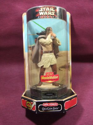 Star Wars QUI-GON JINN Epic Forces action figure 1999 hasbro BRAND NEW