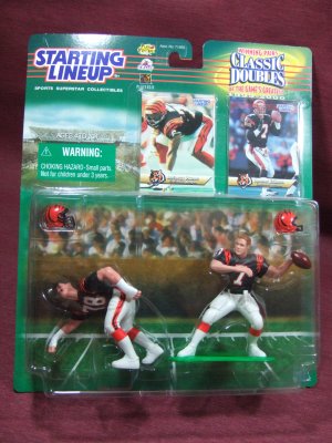 Starting Lineup Classic Doubles ANTHONY MUNOZ BOOMER ESIASON 1999 hasbro BRAND NEW