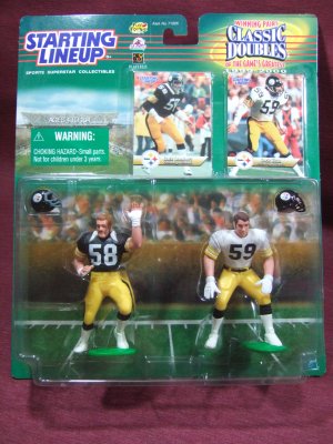 Starting Lineup Classic Doubles JACK LAMBERT JACK HAM 1999 hasbro BRAND NEW