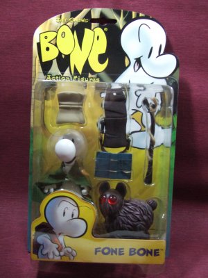 FONE BONE SMILING version action figure 1996 resaurus BRAND NEW C10