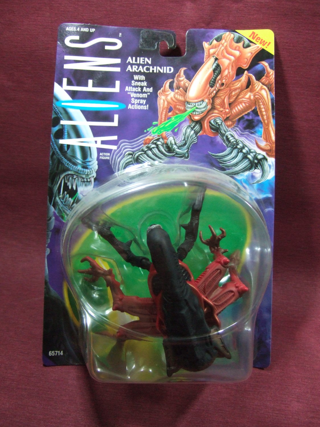 Aliens ALIEN ARACHNID action figure 1994 kenner BRAND NEW