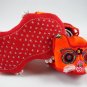 100% handmade Chinese tiger head and shap infant and baby shoes