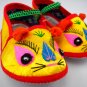 Chinese Baby Boy Girl Hand Made Embroidery Tiger Shoes