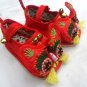 Chinese Traditional Toddler Hand Made Embroidery Tiger Shoes