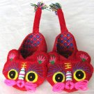 Handmade Tiger Head Baby Cotton Booties for Birthday of One full Age