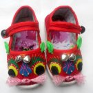 Chinese Traditional Toddler Hand Made Embroidery Tiger Shoes
