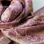 Sunflower rhyme silk violet  scarf