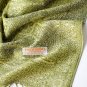 Pashmina sunflower rhyme silk green scarf