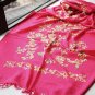 Cashmere tree and flower rose cashmere scarf