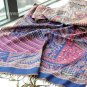 sakura monogatari purplish rose cotton scarf