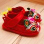 Baby infant Hand Made Embroidery Tiger Shoes