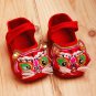 Stitched Sole Tiger Head Infant Shoes