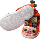 four season stitched sole tiger head baby shoes